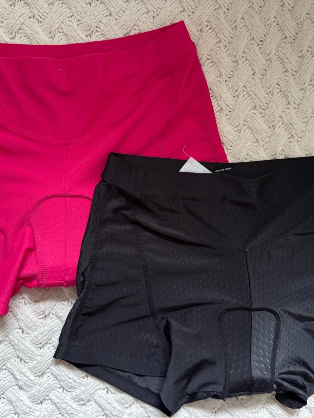 Women’s Performance Cycling Shorts - Pink and Black